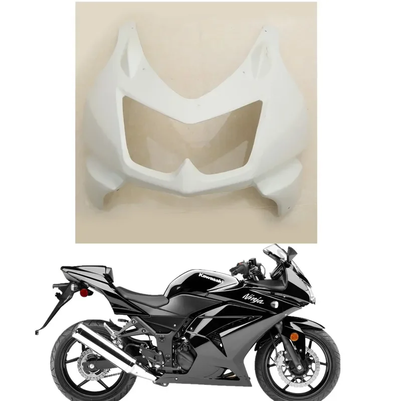 

For Kawasaki Ninja 250R 2008-2012 Motorcycle Parts Unpainted Front Upper Nose Fairing Cowl Motorcycle Parts Acsessories
