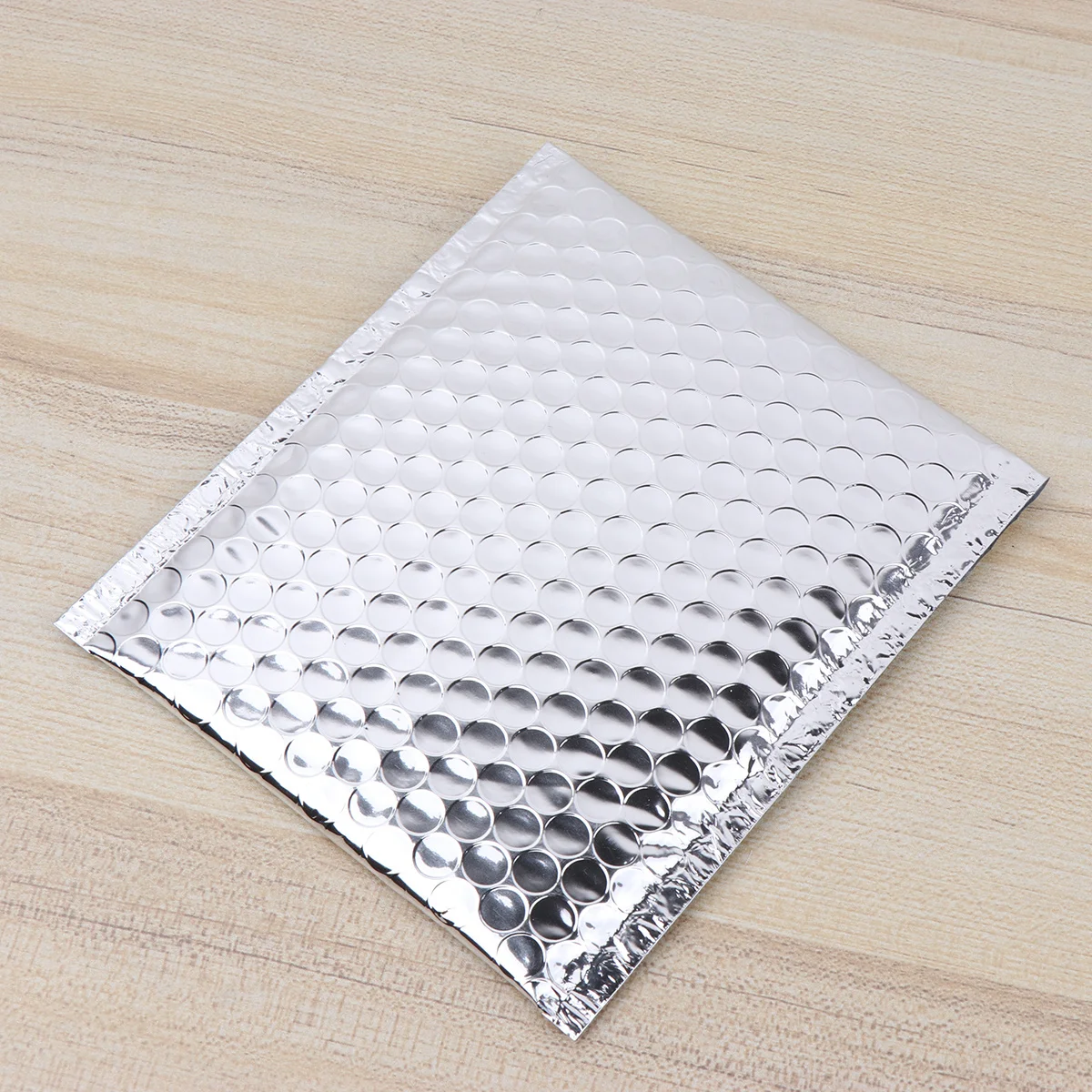 28Pcs Silver Bubble Envelope Bag Pet Aluminum Film Shockproof Waterproof Packaging Logistics Pouch for Mailing Books