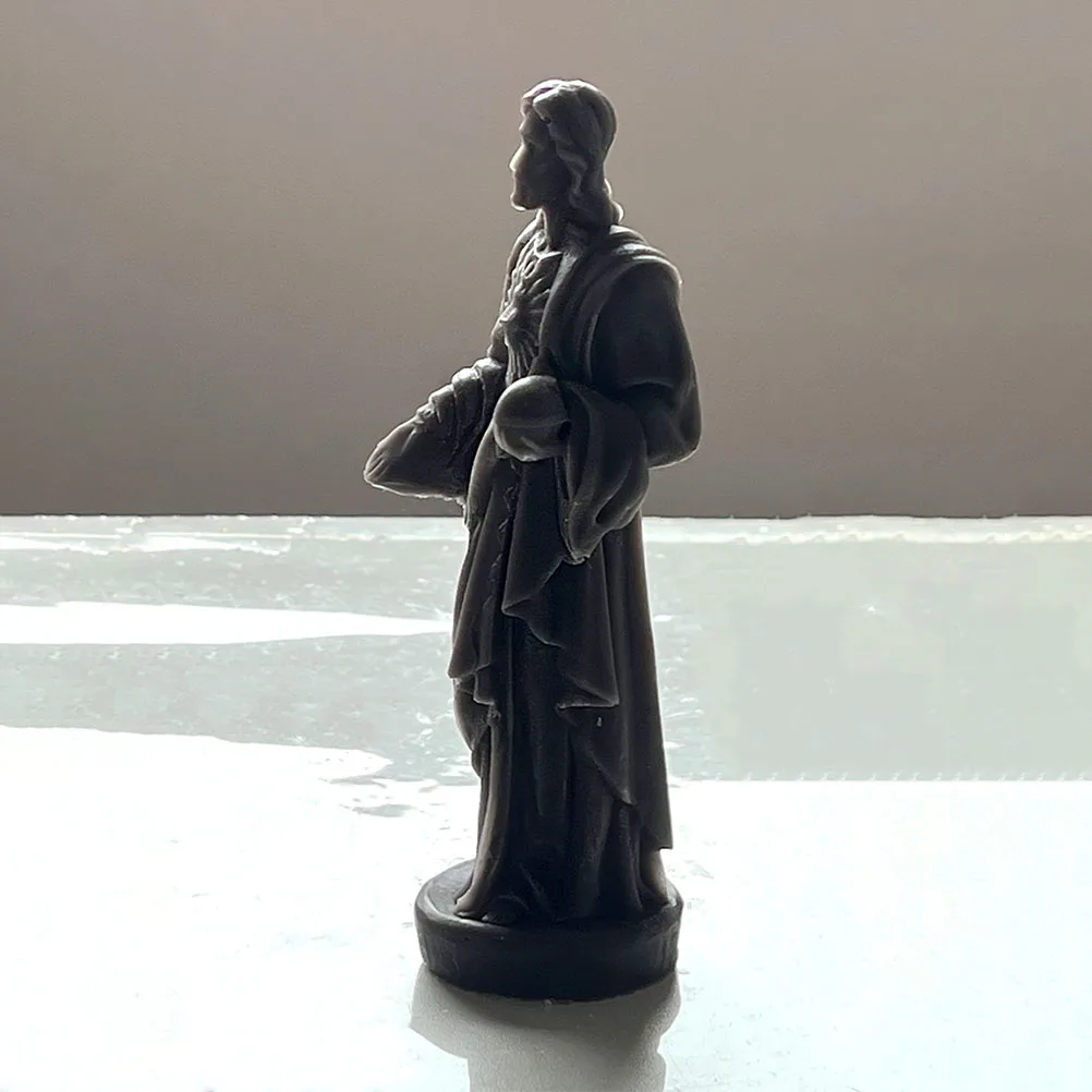 

Silicone C Soap Making Molds 3D Jesus Shaped DIY Crafts Resin Molds Casting Wax Gypsum Epoxy Concrete Decor Christmas