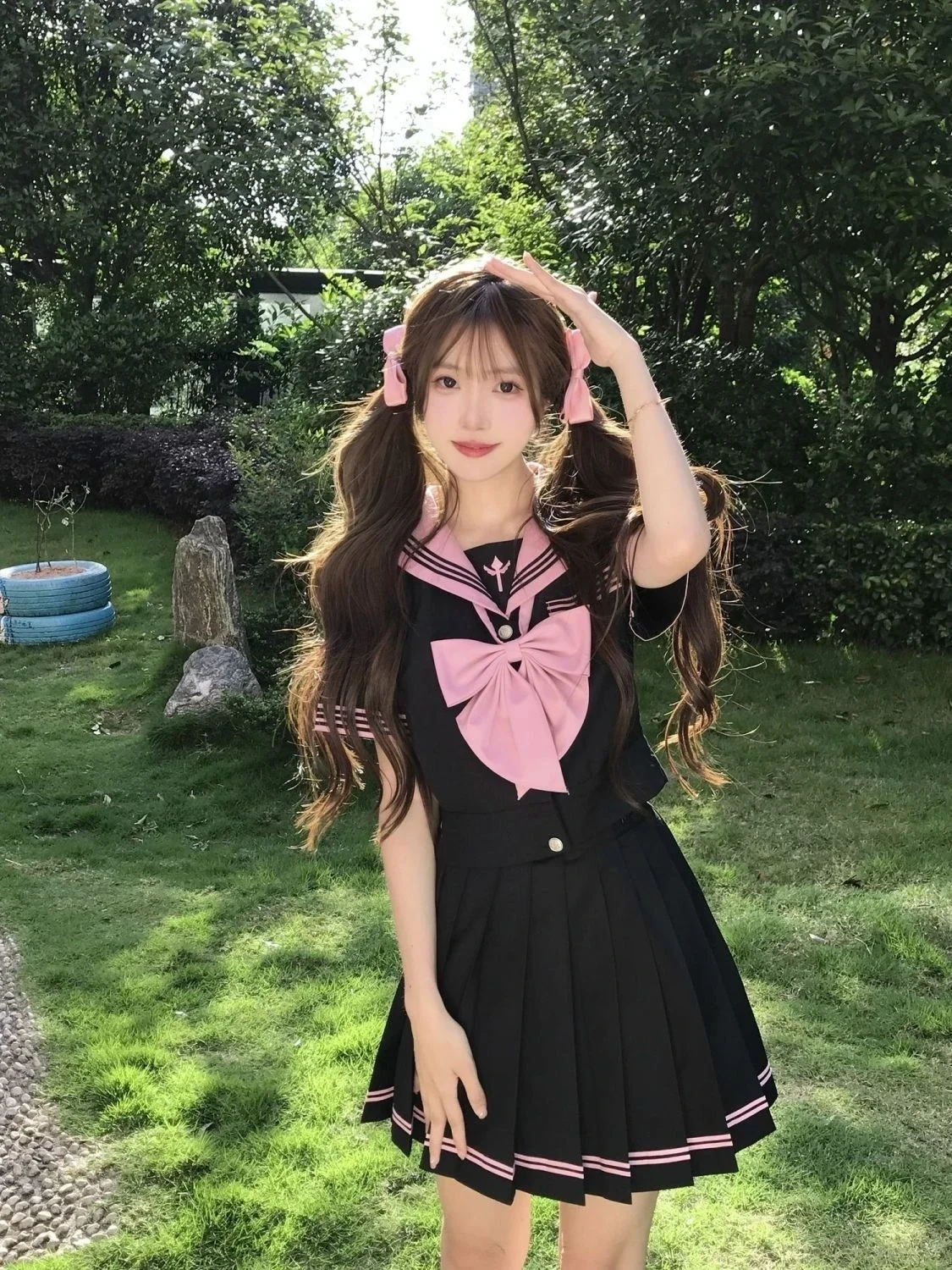 Uniforme scolastica giapponese coreana Ragazza sexy dolce calda Jk Abito uniforme da marinaio Ragazza della scuola Donna Stile college Abbigliamento uniforme JK