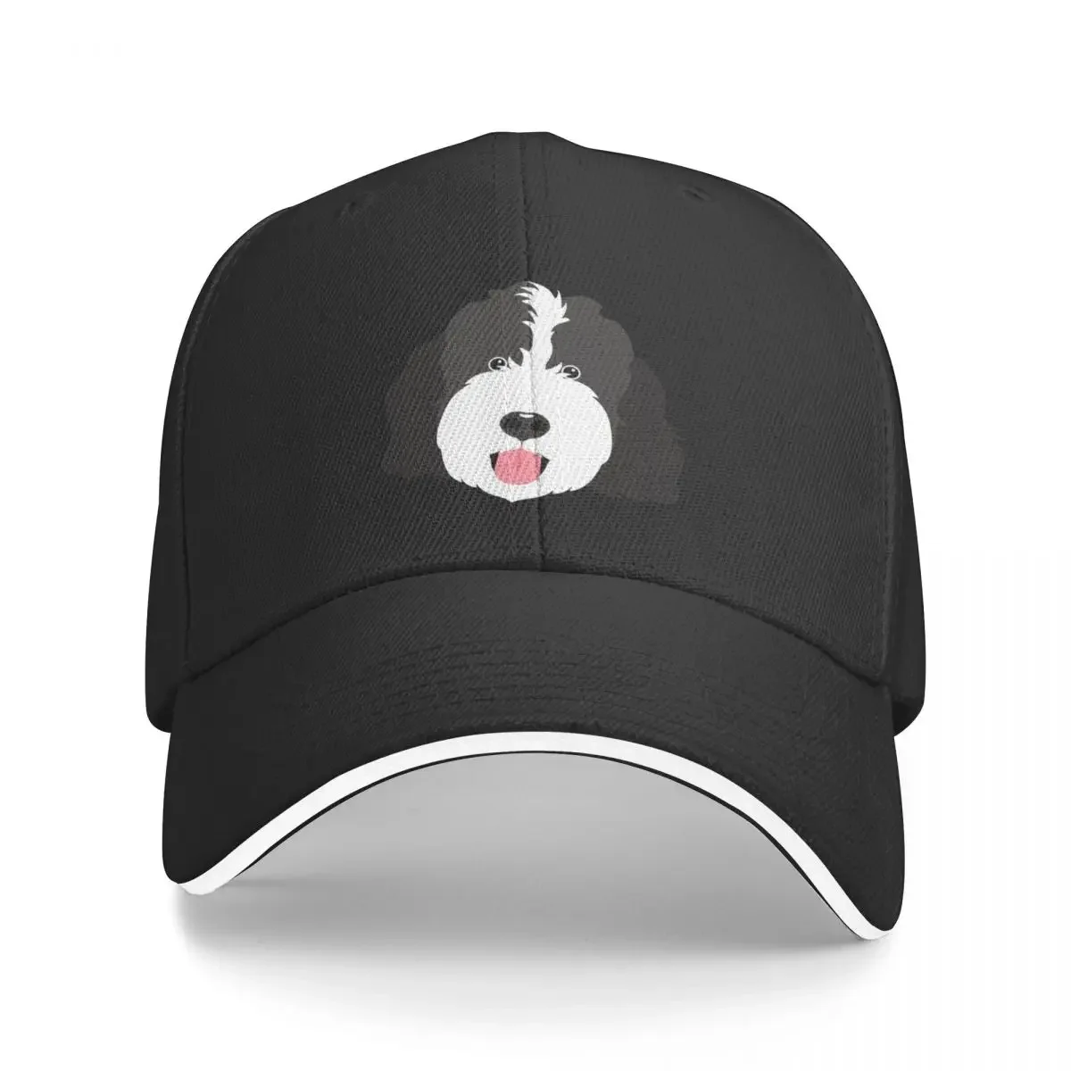 LOVE Black White Goldendoodle Dog Baseball Cap derby hat Icon Brand Man cap Military Tactical Cap Hats For Women Men's