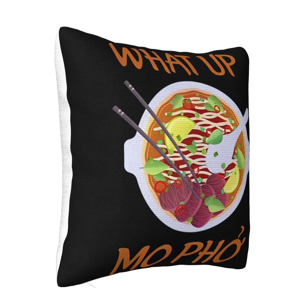 What Up Mo Pho Vietnamese Noodles Soup Bowl Pillowcases Home Decor Items Covers For Bed Pillows Pillow Case Pillow Cover