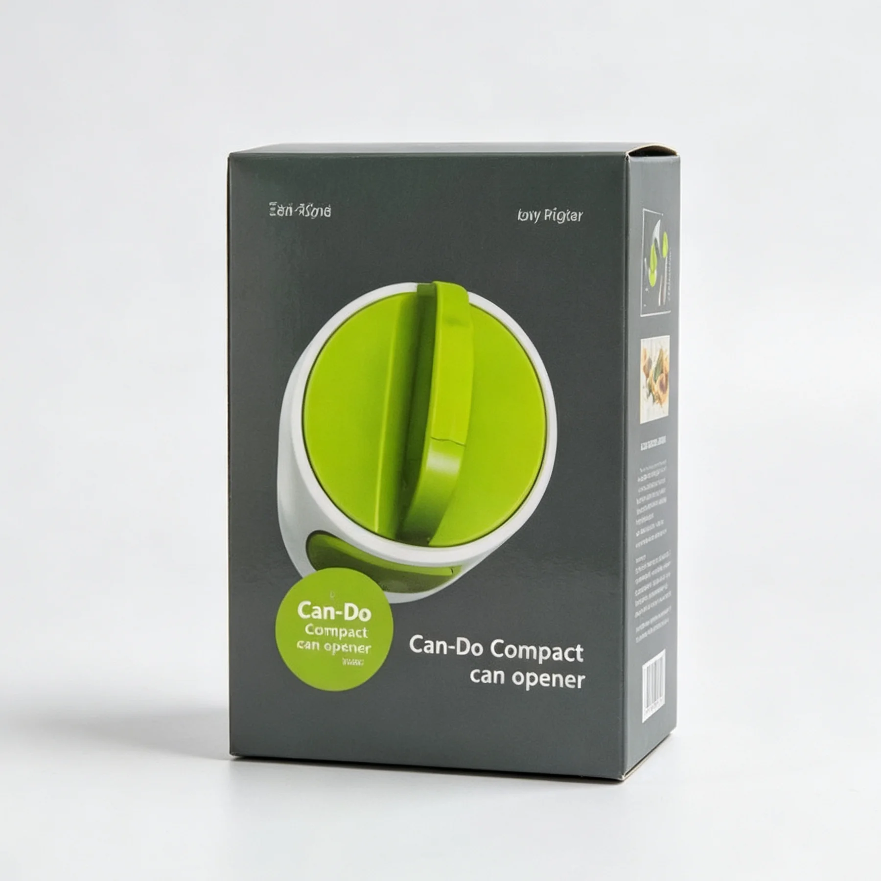 Portable Manual Can Opener Green Non‑slip Labor‑saving Jar Opener for Household