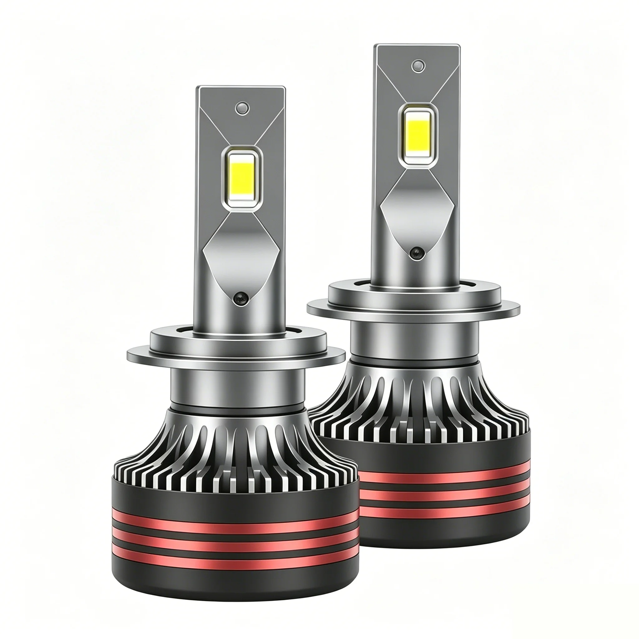 

2Pcs H7 LED Headlight Bulbs H4 Led Canbus Turbo Auto Headlamps 350W 30000LM Diode Car Lights Plug&Play Fan Fog Lamp