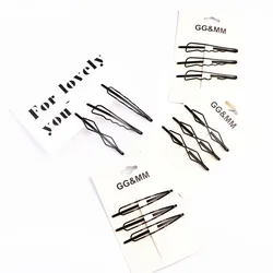 4pcs /set Invisible shredded hair hairclip for women black hair clip girls bangs hairpin bobby pins barrette Hair Styling Tools