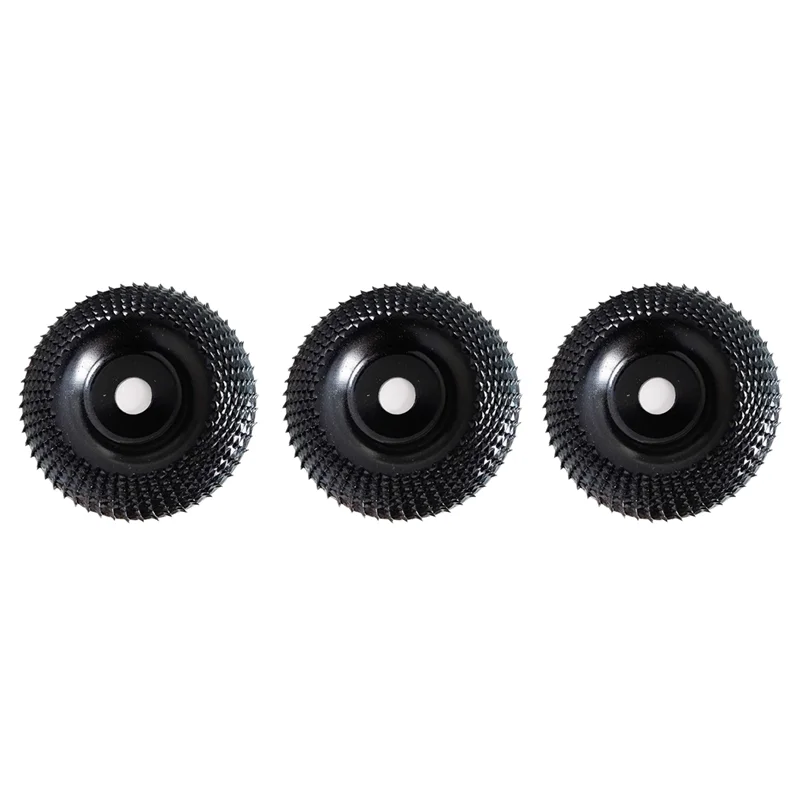 AB47-3X เครื่องบดล้อ 4 นิ้วไม้ Shaping ล้อ, ไม้บด Shaping แผ่นสําหรับเครื่องบดมุม 5/8 นิ้ว Arbor