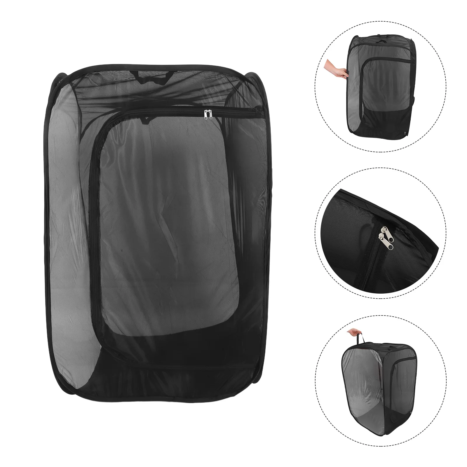 

Insect Cage Butterfly Enclosure Mesh Caterpillar Terrarium for Caterpillars Seedling