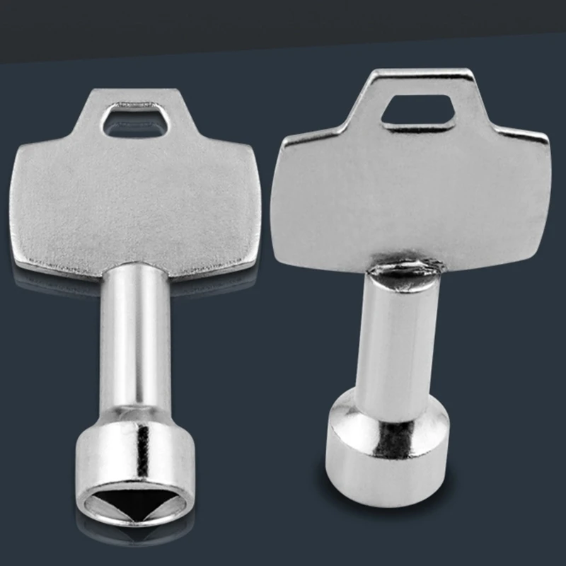 Llave Triangular para armario Control eléctrico multifuncional, llave para puerta ascensor, envío directo