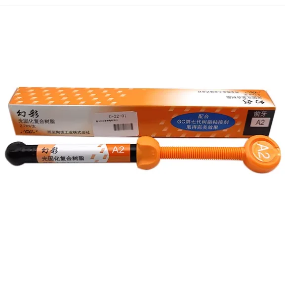

Dentistry Fuji GC Composite Nano Resin Filling 4.7g/Pcs Gradia Direct UV Curing for Anterior Posterior Teeth Dental Tools Lab