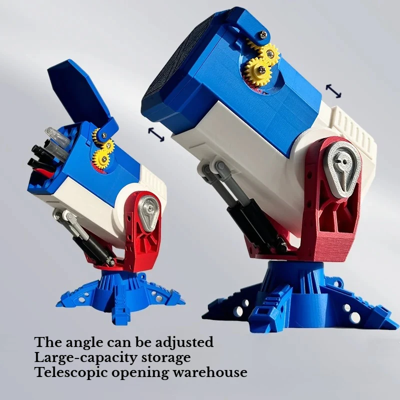 Creative and Technological Pen Holder Ornaments Home Desktop Decoration Crafts Multifunctional Storage Gifts