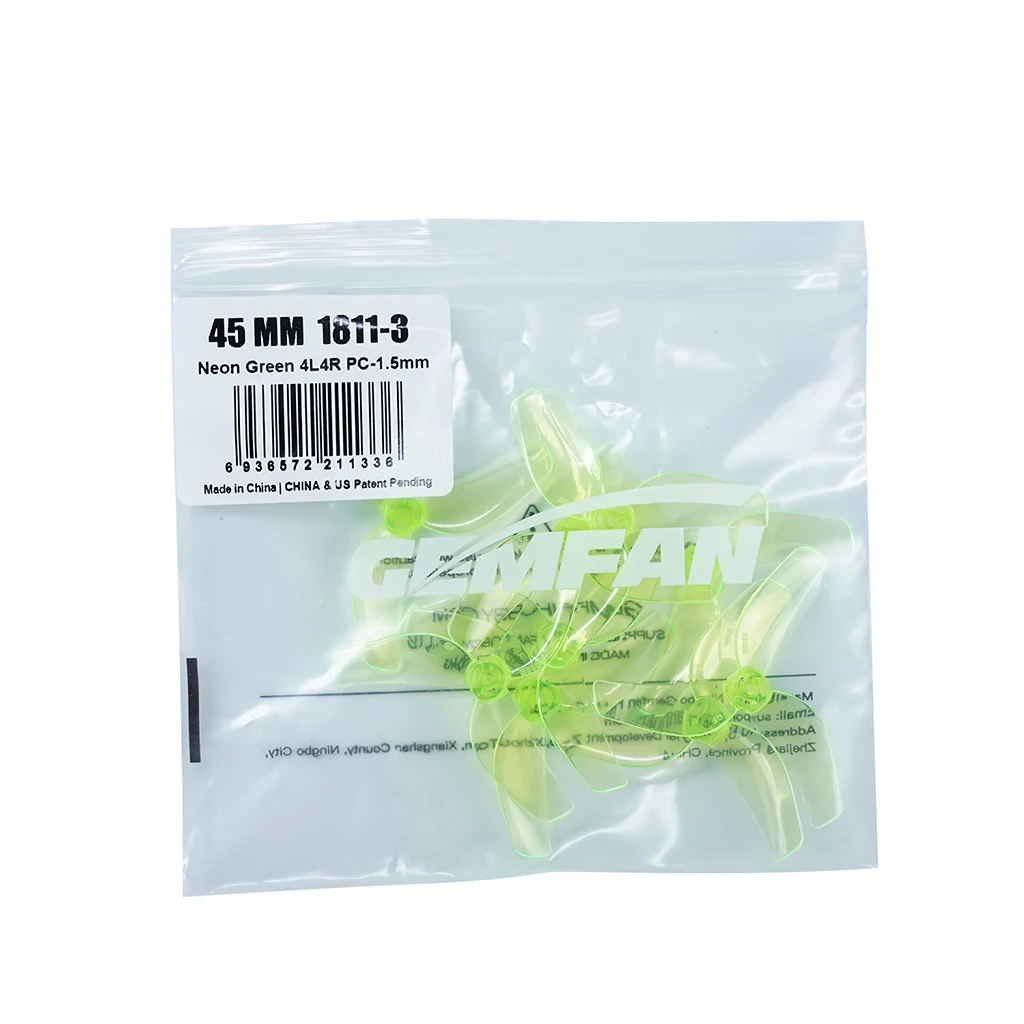 4X Gemfan 1207 31MM 1614 40MM 3-Blatt-Propeller 1MM 1,5MM Schaft PC-Propeller für BETAFPV Air65 II Air75II Quadcopter für Tiny Drone – Detail 31