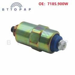 7185.900W Cut Off Stop Solenoid Valve For Ford Peugeot Citroen Lemon 9108-073A SRB851 SRB854 0-129-06 7167-620B 9009-049 168085