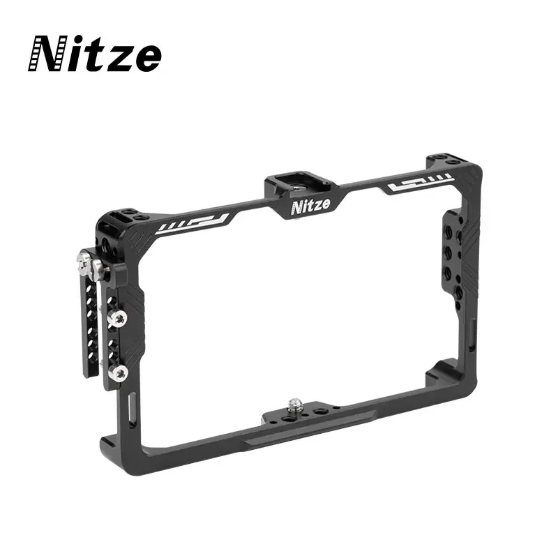 NITZE Cage Feelworld CUT6/CUT6S with HDMI-Compatibled  Clamp for Monitor Rig Cable Clamp