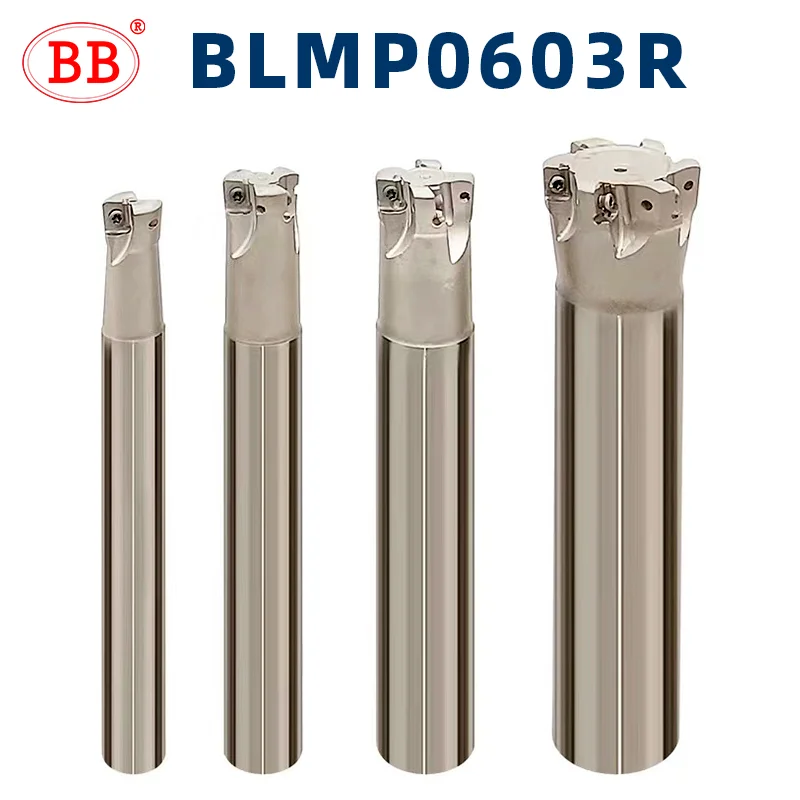 BB BLMP BLMP0603R TEBL End Milling Cutter Roughing Machining Four Edge R1.6 Fast Feed Shell Indexable Insert