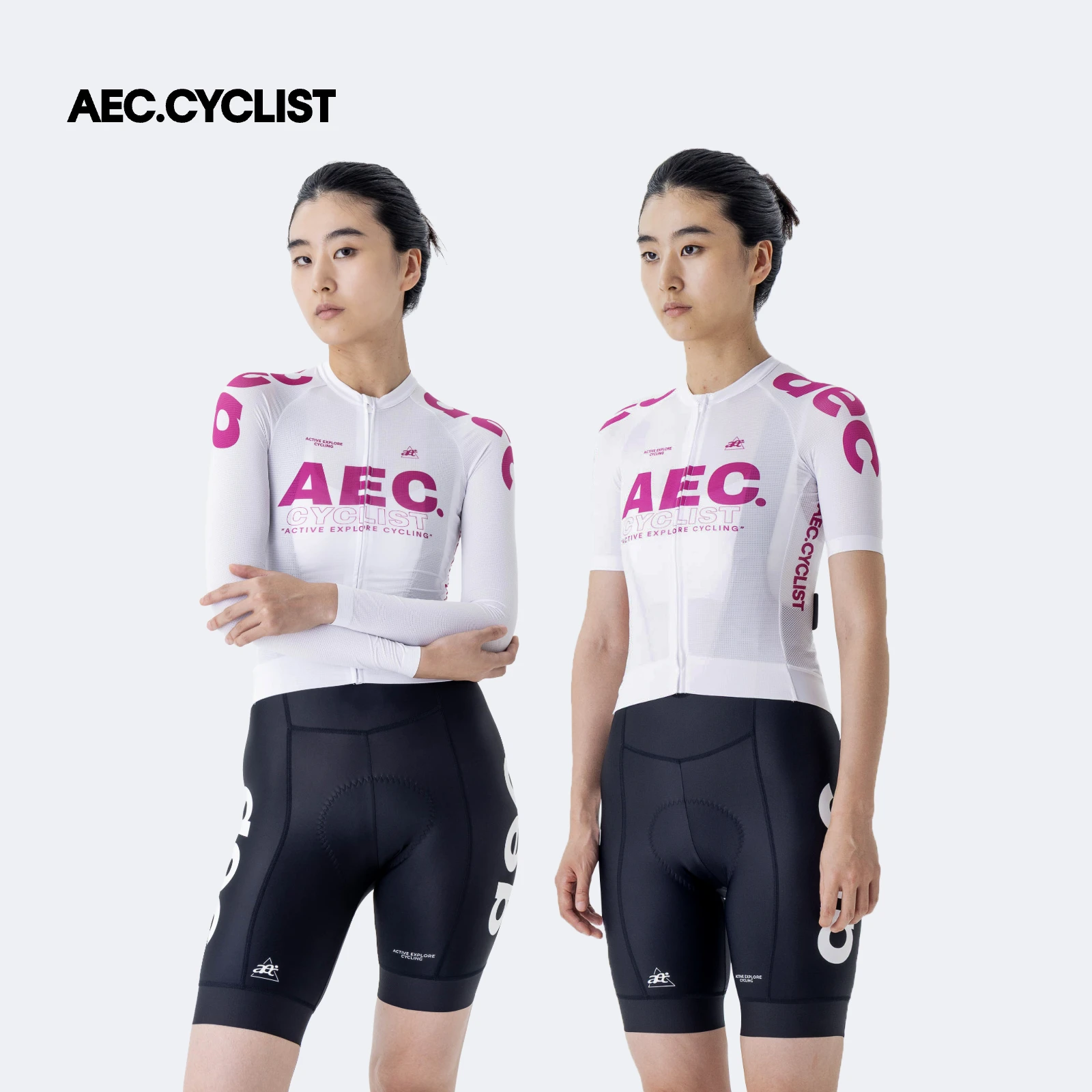 

AEC.CYCLIST Cycling Jersey Women's Long Sleeve Road Bike Shirts Lightweight Bicycle Tops Pro Team Race Maillot Ciclismo