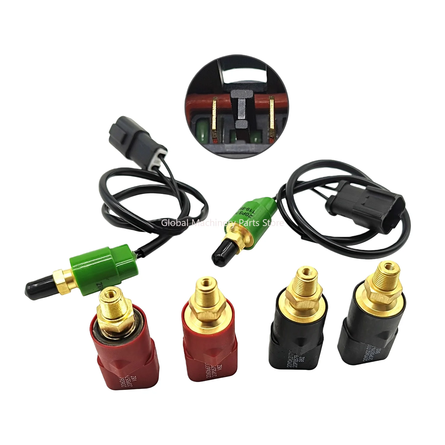 

Suitable for Komatsu PC60 120 200 240 360-5-6-7 excavator pressure switch distribution valve pressure sensor