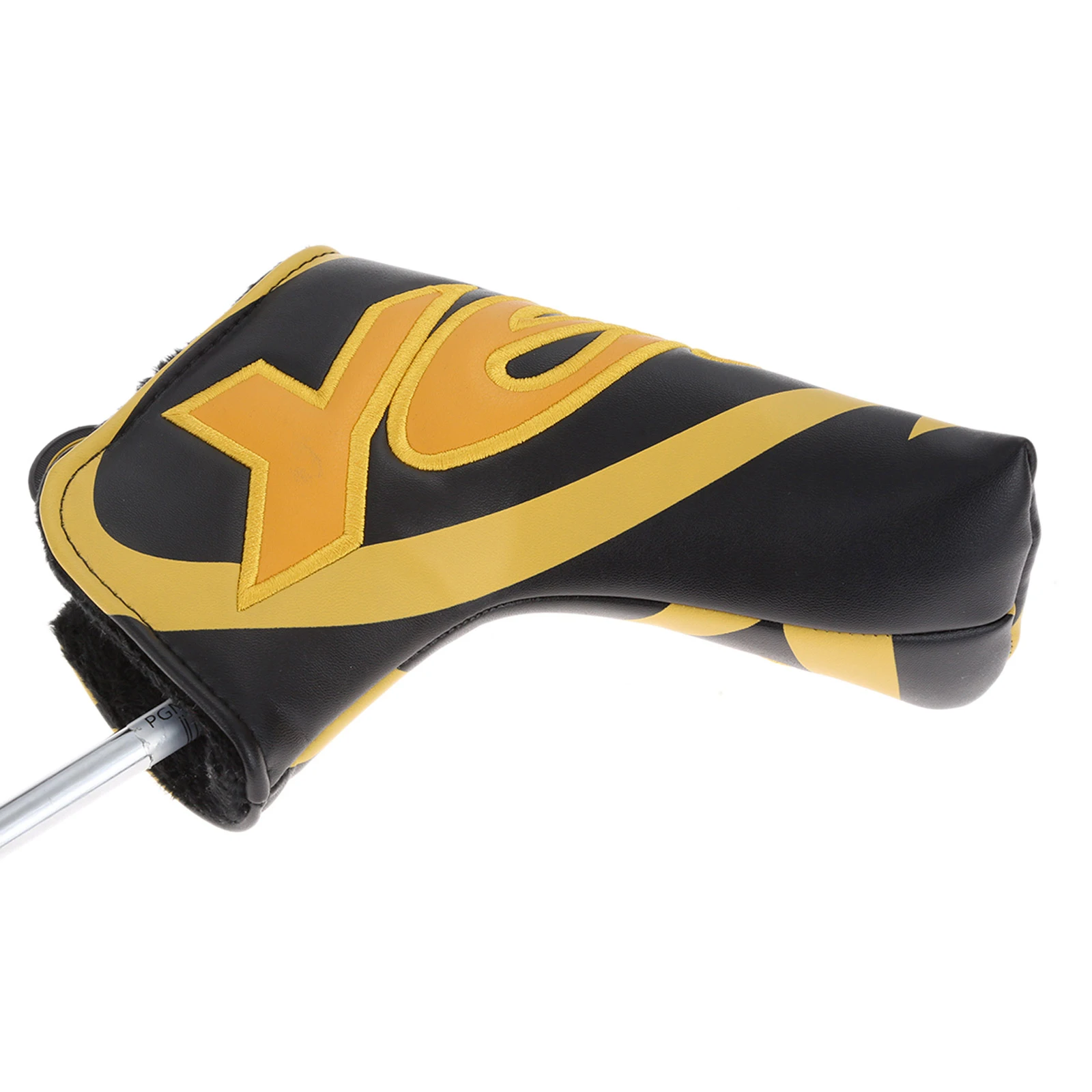 PU Golf Club Heads Headcover Protection Covers Yes-Printed Embroidery Golf Putter Head Cover Fit All Blade/ Anser Style Putters