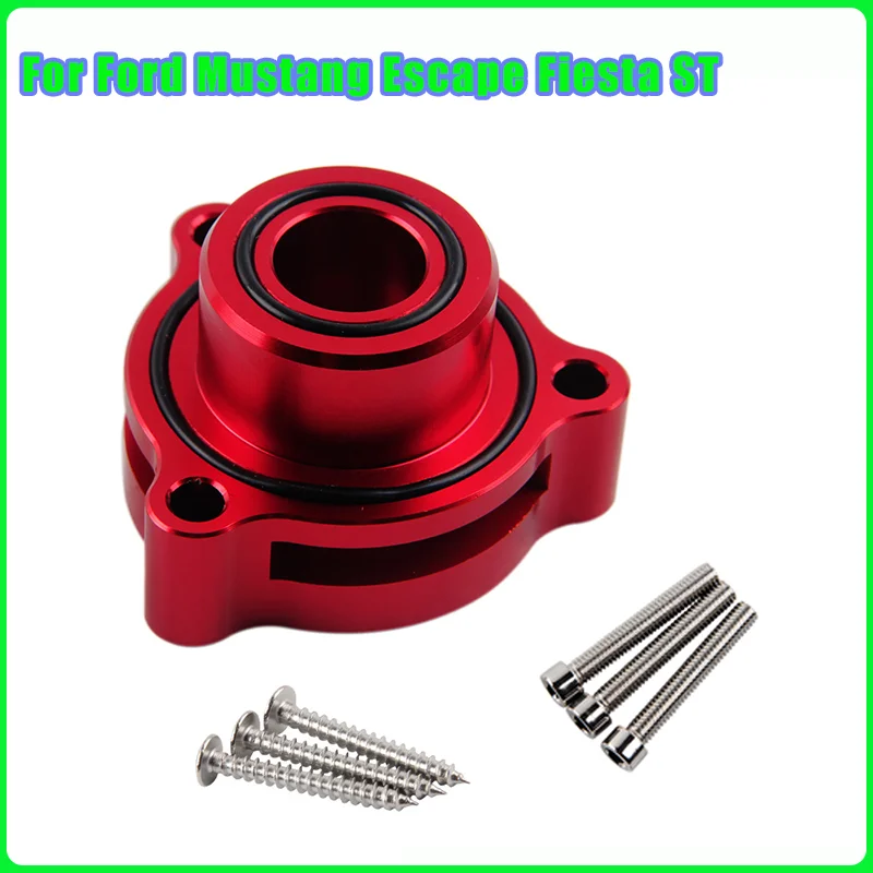 

Автомобильный адаптер турбовыдувного клапана для Ford Mustang Escape Fiesta ST Fusion Sport 1,5 л 1,6 л 2,0 л 2,7 л регулируемая прокладка BOV 1000RD