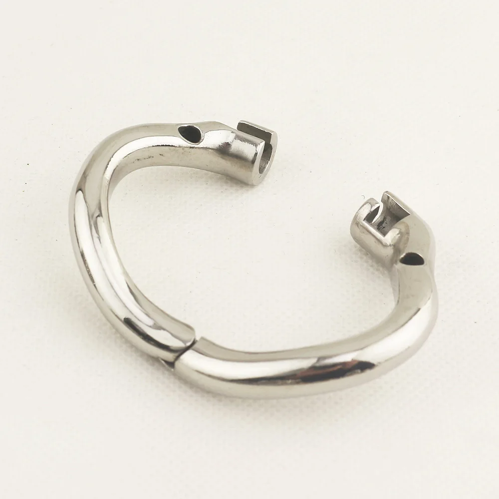 New Additional Arc Chastity Base Ring fit for New Men Chastity Device in Our Shop Curved 5 size choose Cock Cage SM Bondage Ring view 4