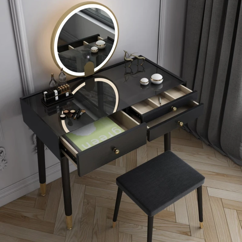 Minimalist Desgin Vanity Table Mini Service Closets Storage Dressing Table Organizer Women Mesa De Maquillaje Trendy Furniture