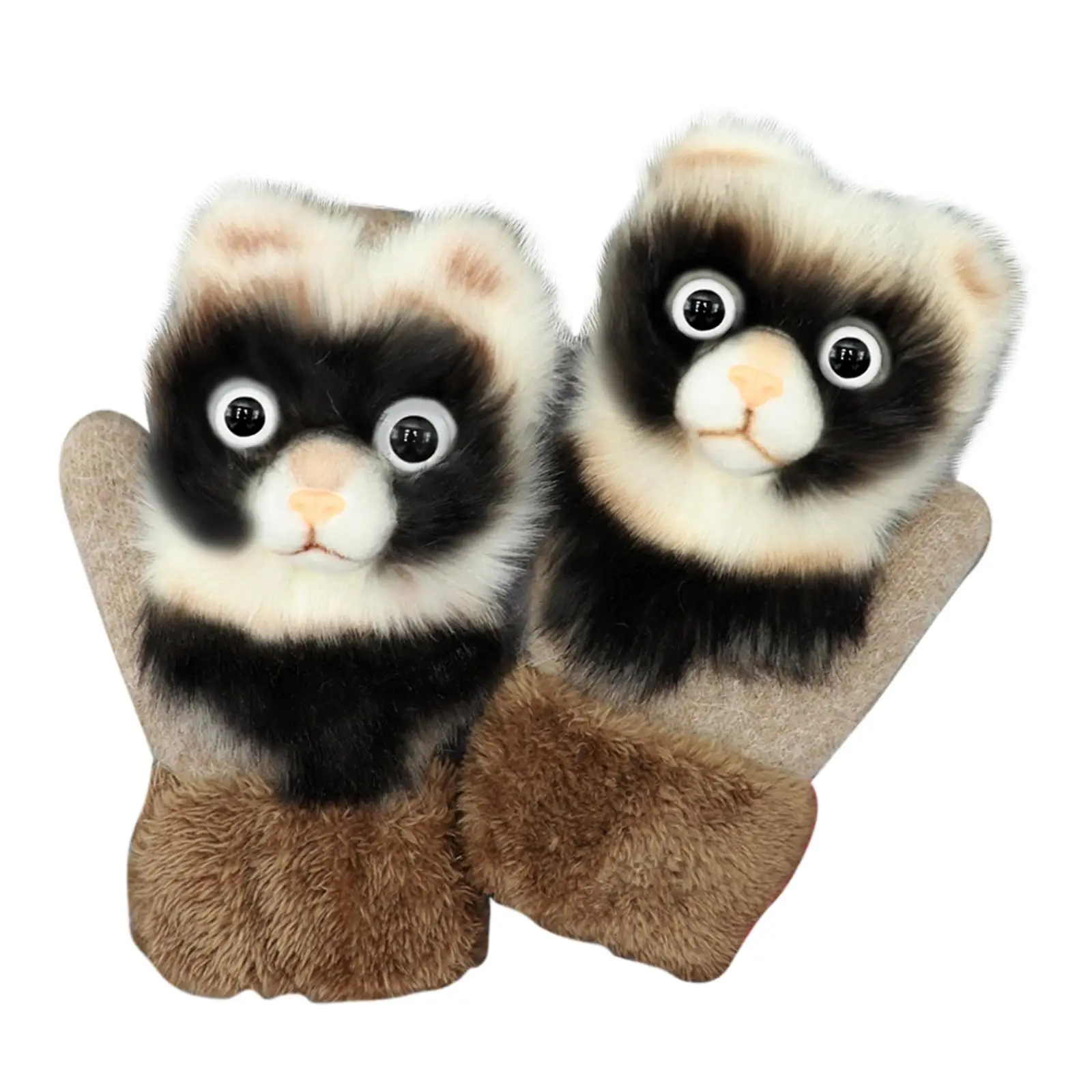 

Women Winter Gloves Warmers Cold Gloves Windproof for Skiing Snowboard Kids