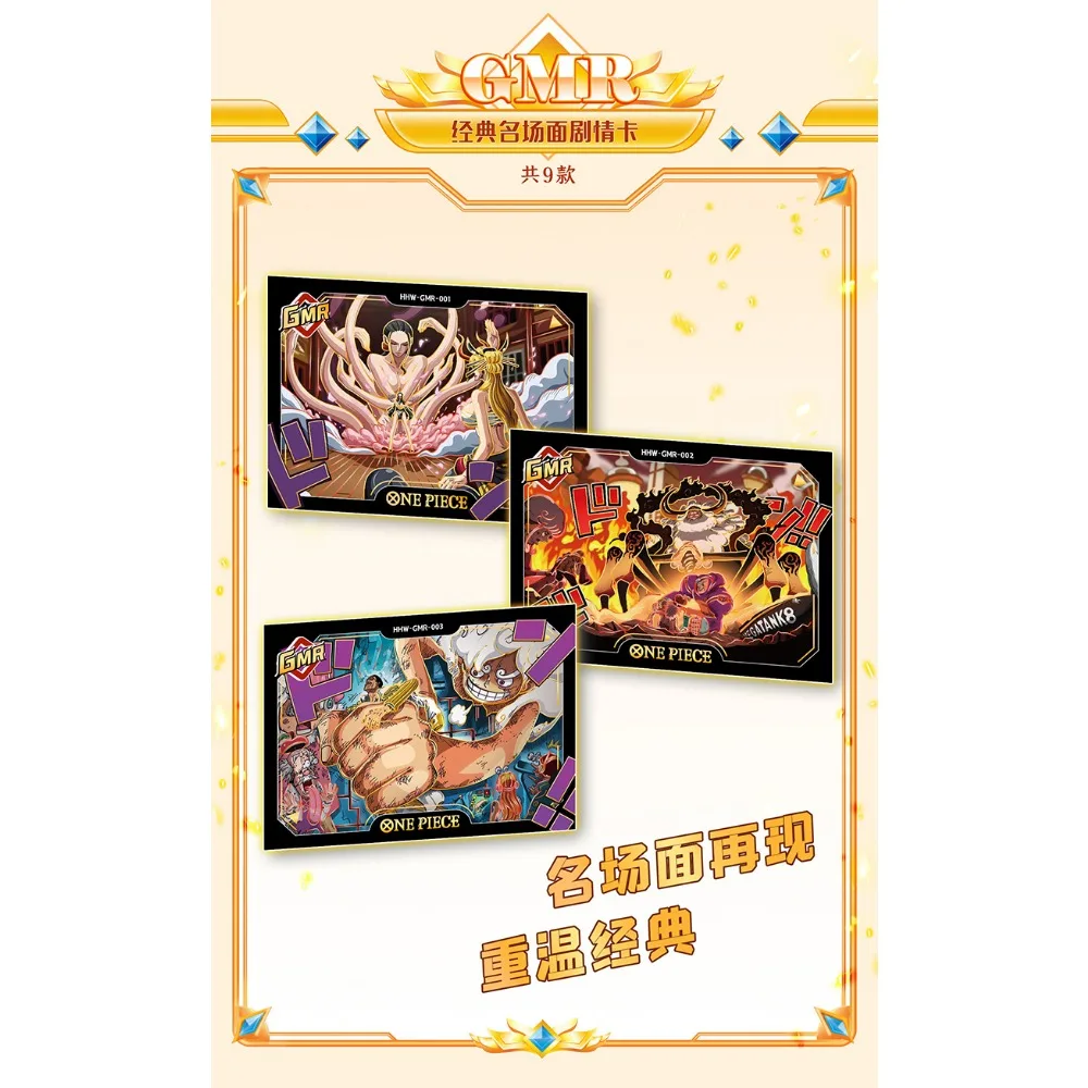 ONE PIECE Collection Card For Child Genuine Competitive Passionate Anime Monkey D. Luffy Sanji Limited Cartoon Card Kids Gifts