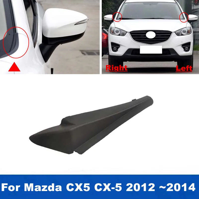 

Car Front Fender Cowl Side Seal For Mazda CX5 CX-5 2012 2013 2014 Windshield Grille Drain Panel Moulding Cover