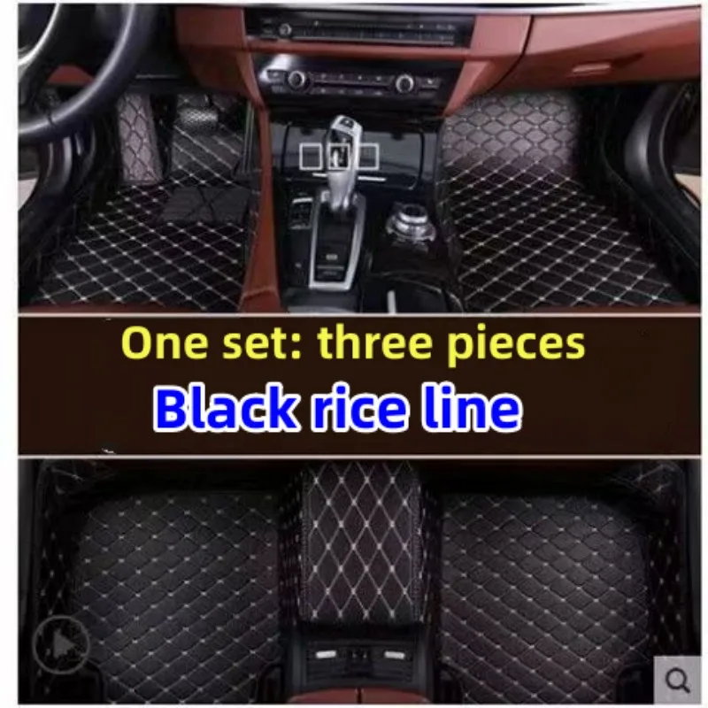 

NEW Car Floor Mats For BMW X5 E70 2006-2013 Center Auto Interior Accessories Leather Carpets Rugs Foot Pads car accessories