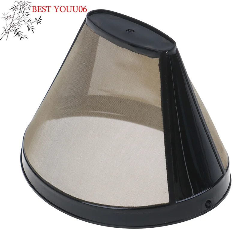 Hot 100# Reusable Basket Coffee Filters Replacement Washable Stainless Steel Mesh Coffee Filter Coffee Machine Accessories