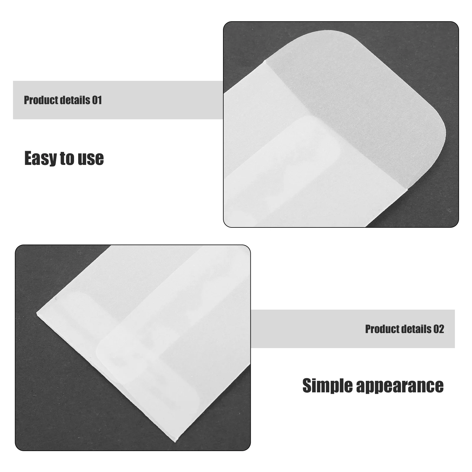 50 Pcs Seed Saving Envelopes Coin Yellow Tea Bag Small Money Stamps Wedding Tip Key Card Miniature