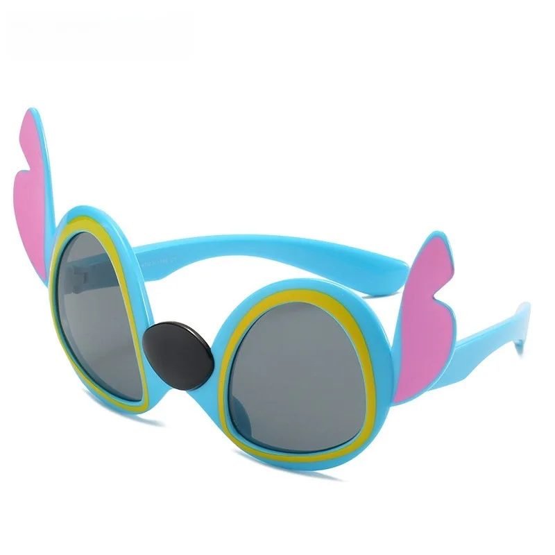 Disney Stitch Sunglasses Anime Figrues Cartoon Pvc Glasses Children Boys Girls Sunglasses Cute Decoration Kids Toy Gifts