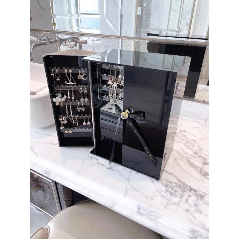 Jewelry Box Cabinet Rack Jewelry Hanging Jewelry Necklace Earrings Earrings Hanging Plate Multi-hanging Position