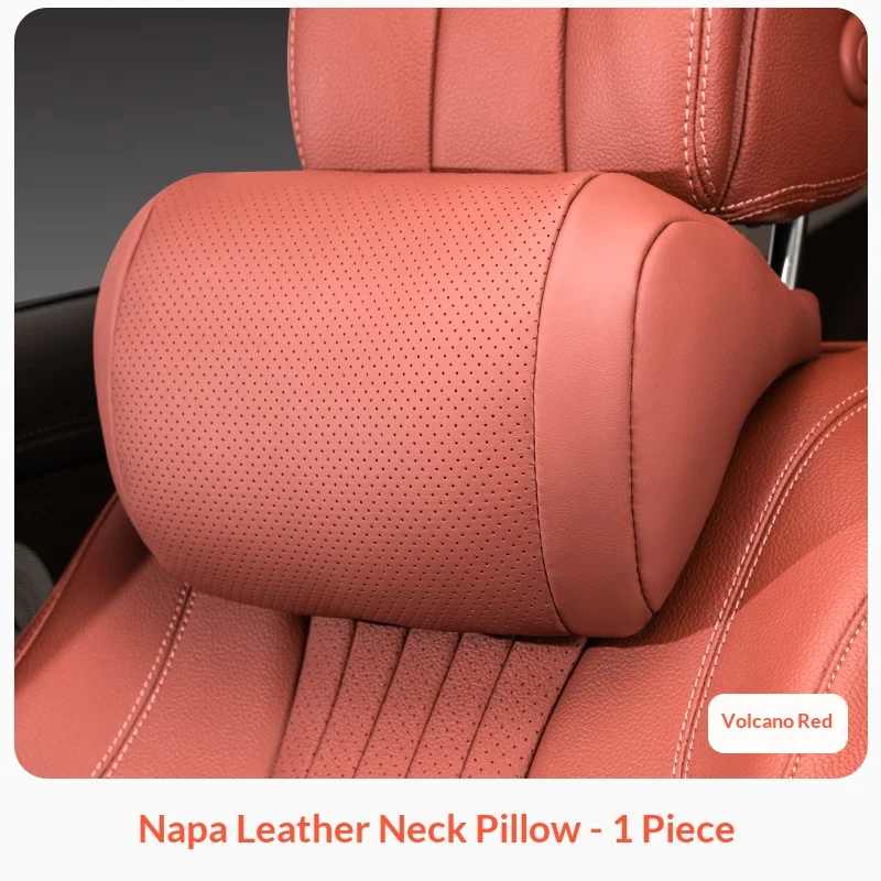 Car headrest neck support, adjustable breathable and soft, car interior headrest accessories. Multiple colors available