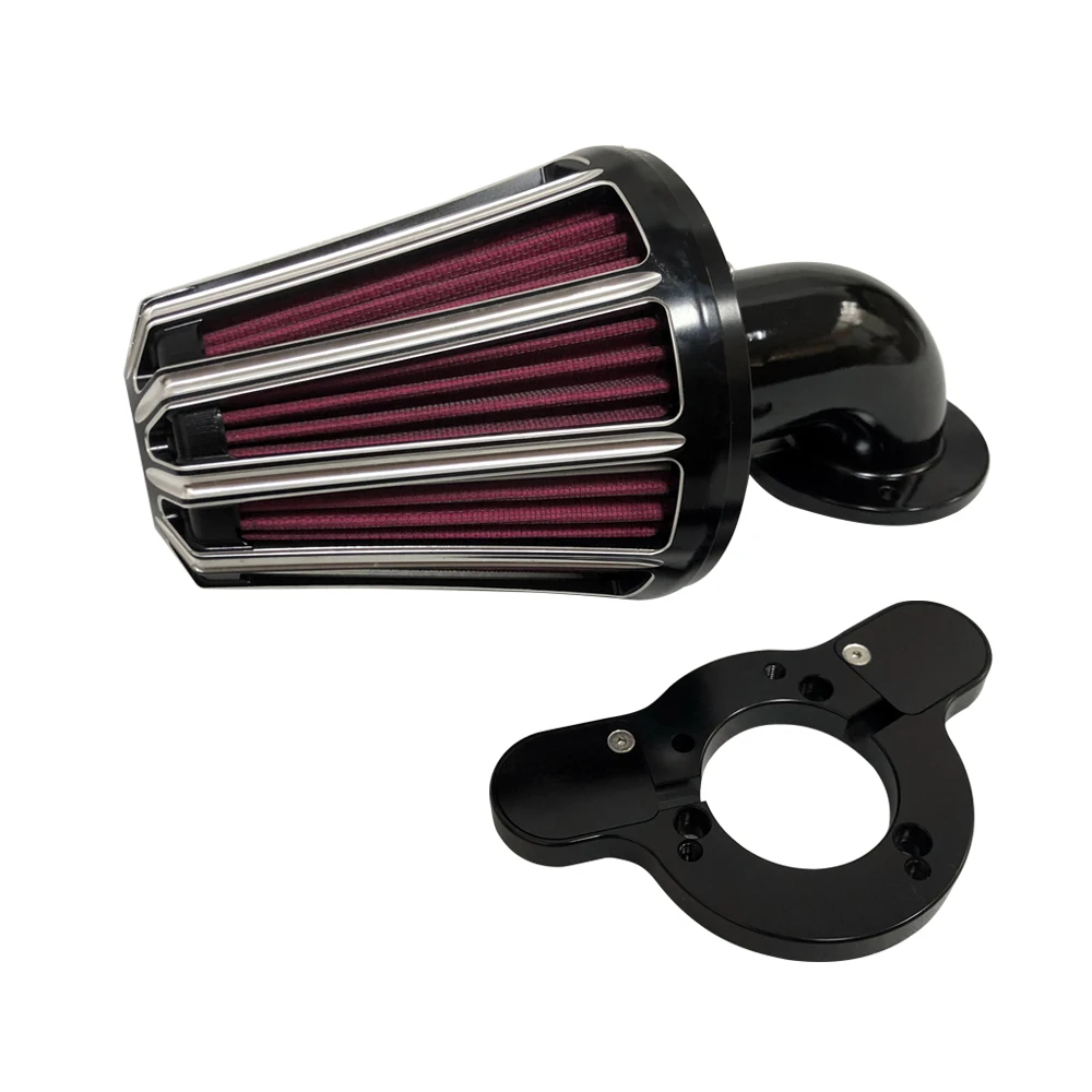 Motor Accessories Massive Forward Facing Filter CNC Airfilters Air Cleanner For Harley XL Sporsters M8 Twin Cam FLT FLST FXDLS