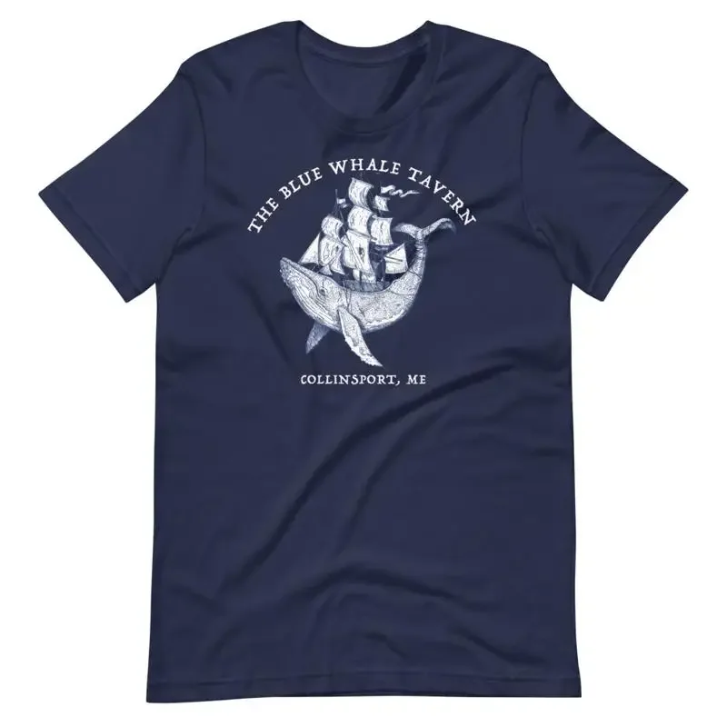 T-shirt Blue Whale Tavern Dark Shadows