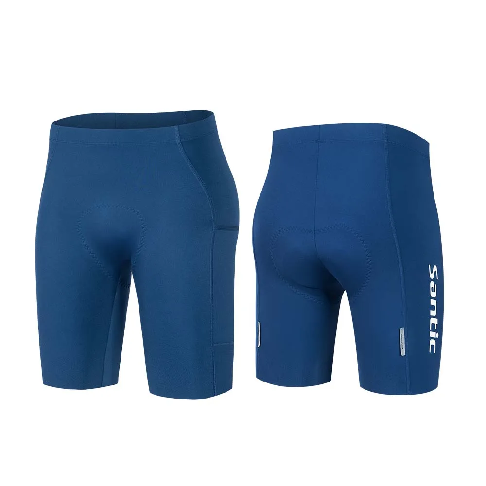 Santic Men's Summer New Cycling Shorts Quick Drying Breathable Cycling Shorts Road Cycling High Elasticity Reflective GM25C05192