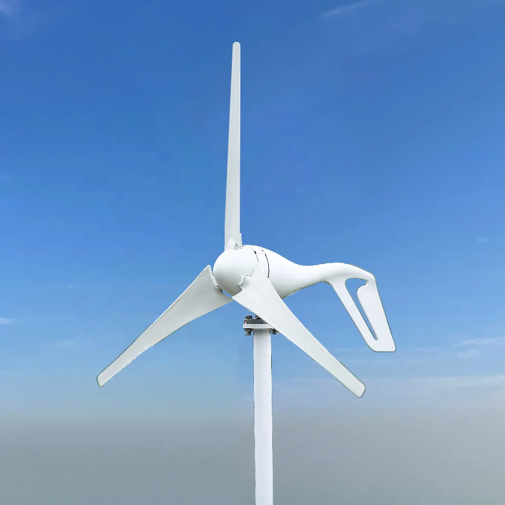 Hot Sale 400W Horizontal Axis Wind Turbine Generator Kit 12V 24V with MPPT Controller Wind Turbine for Home Use