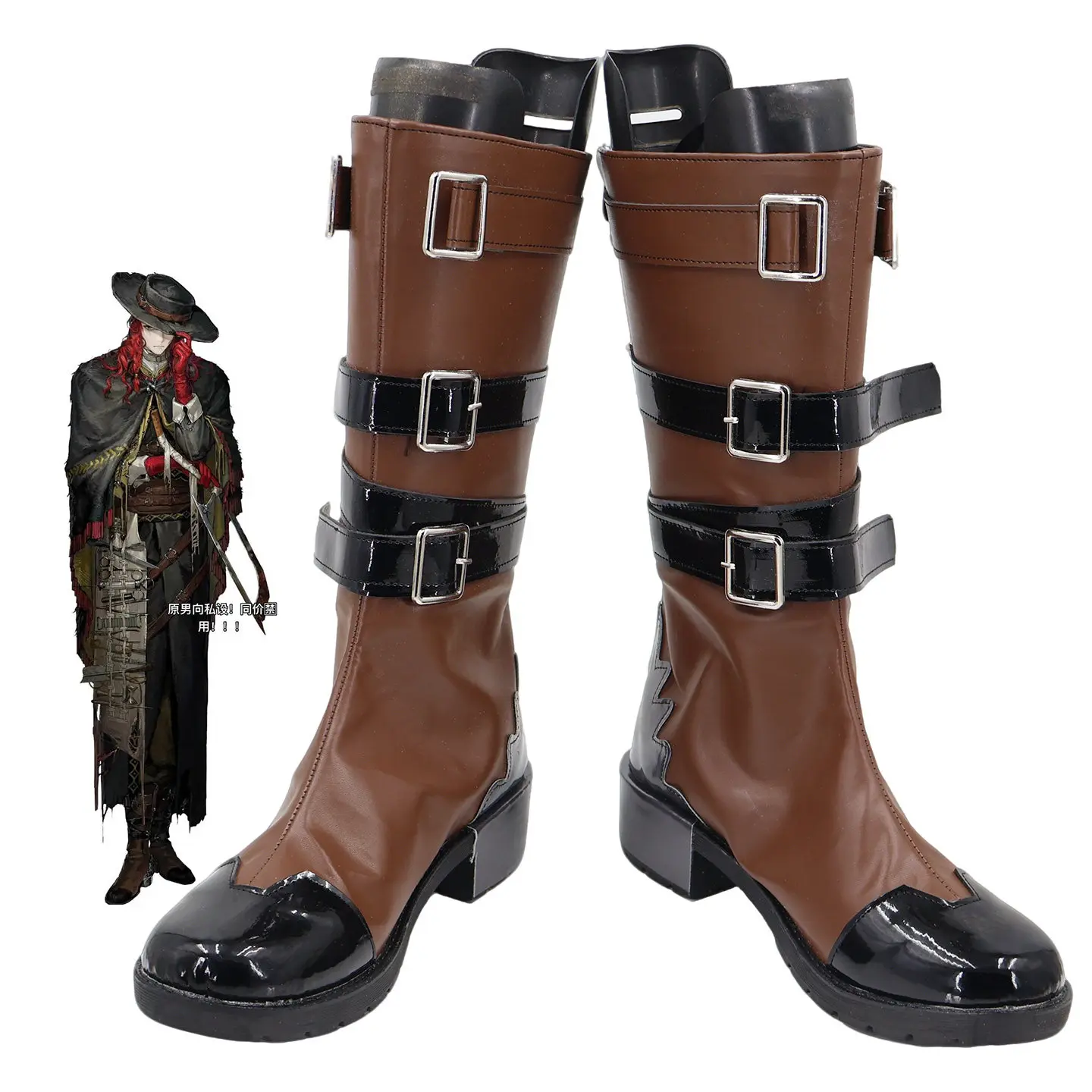 Game Anime Cosplay Shoes Reverse:1999 Aleph Boots Halloween Costume Accessories Props Made