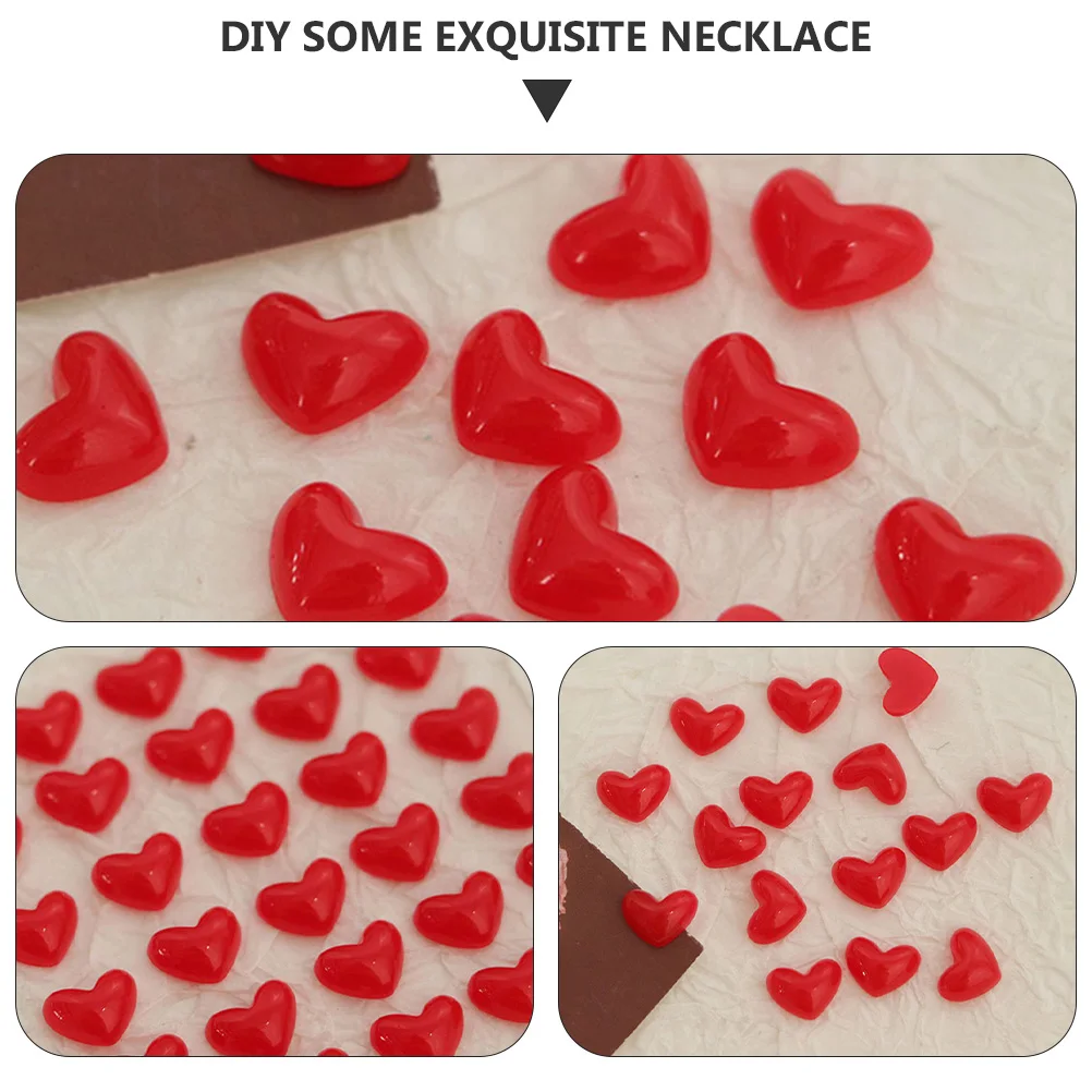 

Resin Heart Shape Molds for DIY Earrings Necklace Bag Decor Lightweight Eco Friendly Jewelry Parts Accessories