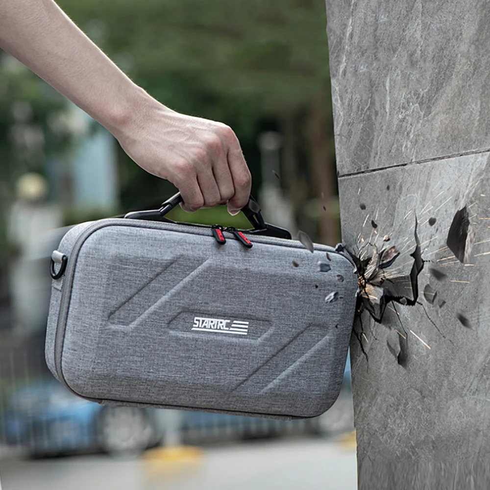 For DJI Osmo 360 Adventure Combo Box Travel Storage Case Nylon All-in-One Carrying Case Portable Shoulder Strap Bag Accessories