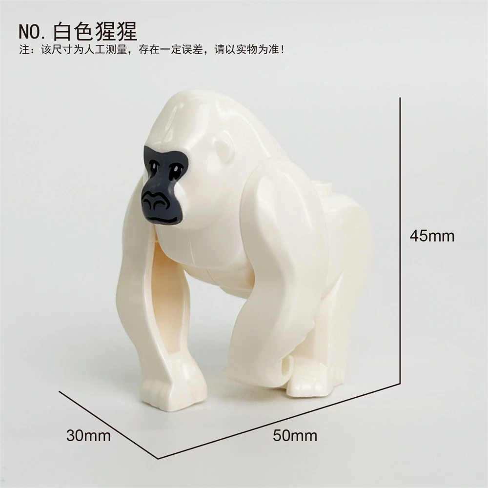 MOC City Tier-Bausteine Meerestier Killerwal Figuren Zoo-Set Zubehör Bausteine Kinderspielzeug Geschenk – Detail 20
