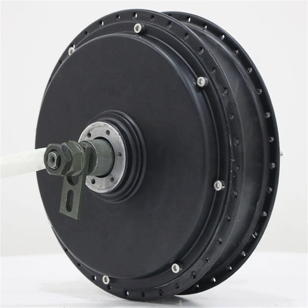 High power 13Inch Ip54 72v 48v Outrunner Brushless 3kw Dc Electric Car Hub Motor With Hall Sensor