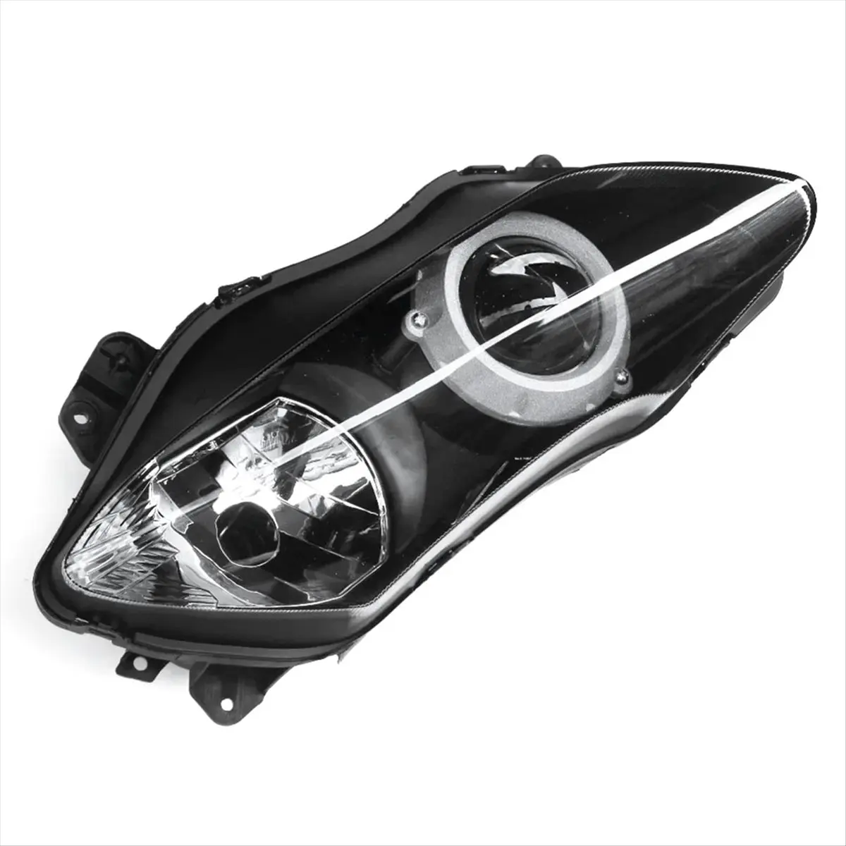 【REUNION】1 زوج دراجة نارية مجموعة مصابيح أمامية المصباح رئيس ضوء مصباح لياماها YZF 1000 R1 2007 2008 YZF-R1 2007-2008