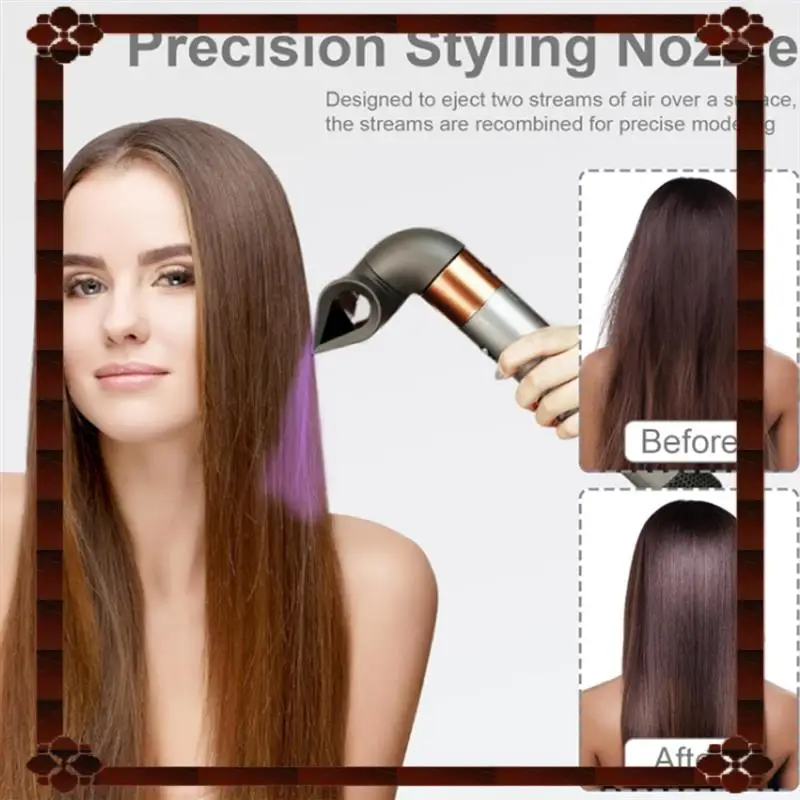 تسليم 24 ساعة لـ Dyson Airwrap HS01/HS05 HS08 HD Series مكواة تجعيد الدقة فوهة التصميم مجفف الشعر