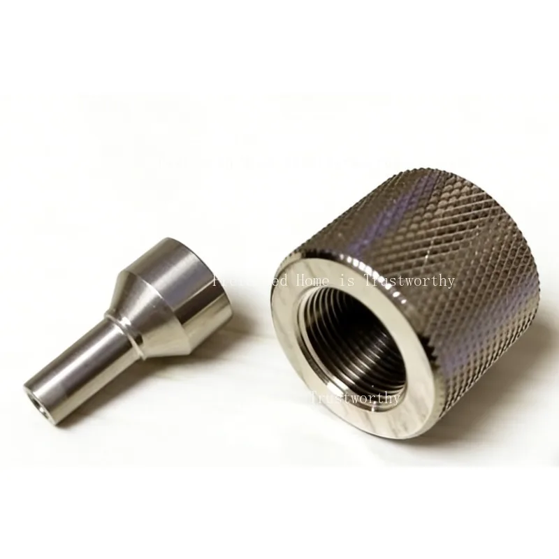 Suitable for Threading Machine Chuck Internal Teeth Fine Hole Rotating Head Nut Connecting Rod Sleeve Internal Teeth Sleeve