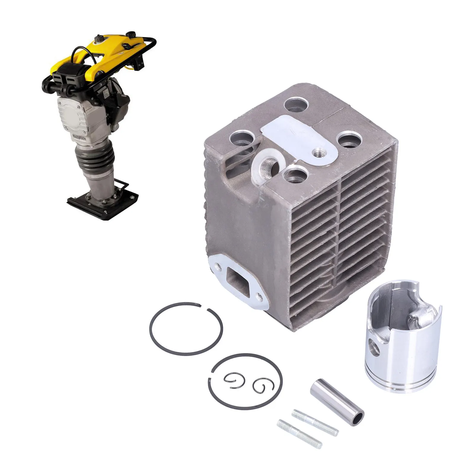 

0099336 Комплект поршня и колец цилиндра 45 мм 99336 Замена для Wacker WM80 Комплект трамбового цилиндра Комплект сменного цилиндра