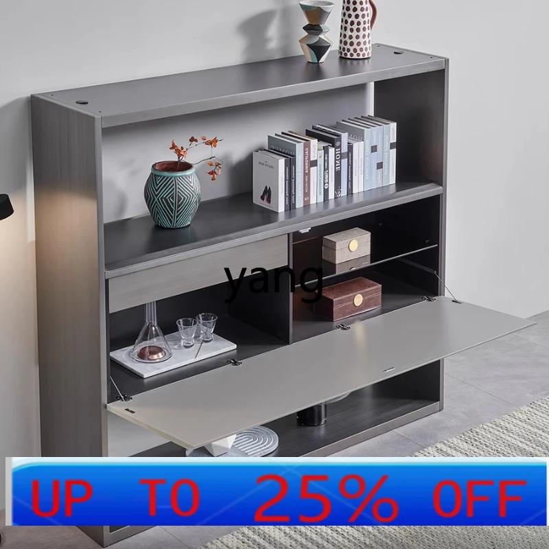 cx bookcase light luxury high-end display stand wine cabinet living room storage locker study simple