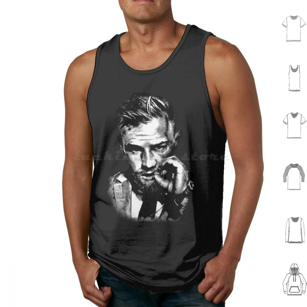 Conor Mcgregor Tank Tops Vest Sleeveless Conor Conor Notorious Mcgregor Irish Ireland Fighter Feather Weight Mixed Martial