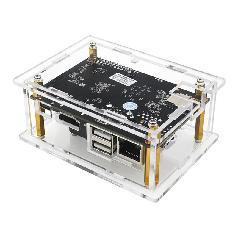 For K2B Acrylic Case Transparent Protective Shell for K2B H618 Development Board-A32R