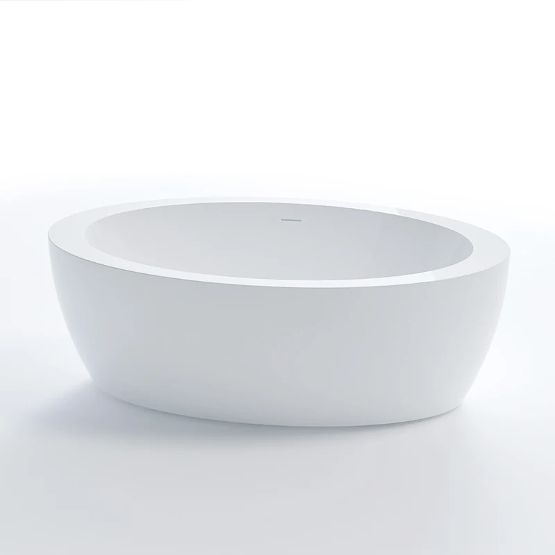 RY-508 Modern Luxury  Deep Soaking Freestanding Bathtub With CE/cUPC Approvedfreestanding Acrylic Bathtub  Outdoor Inflatable
